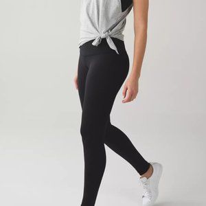 Lululemon Wunder Under High-Rise Tight 28", Black, Size 8